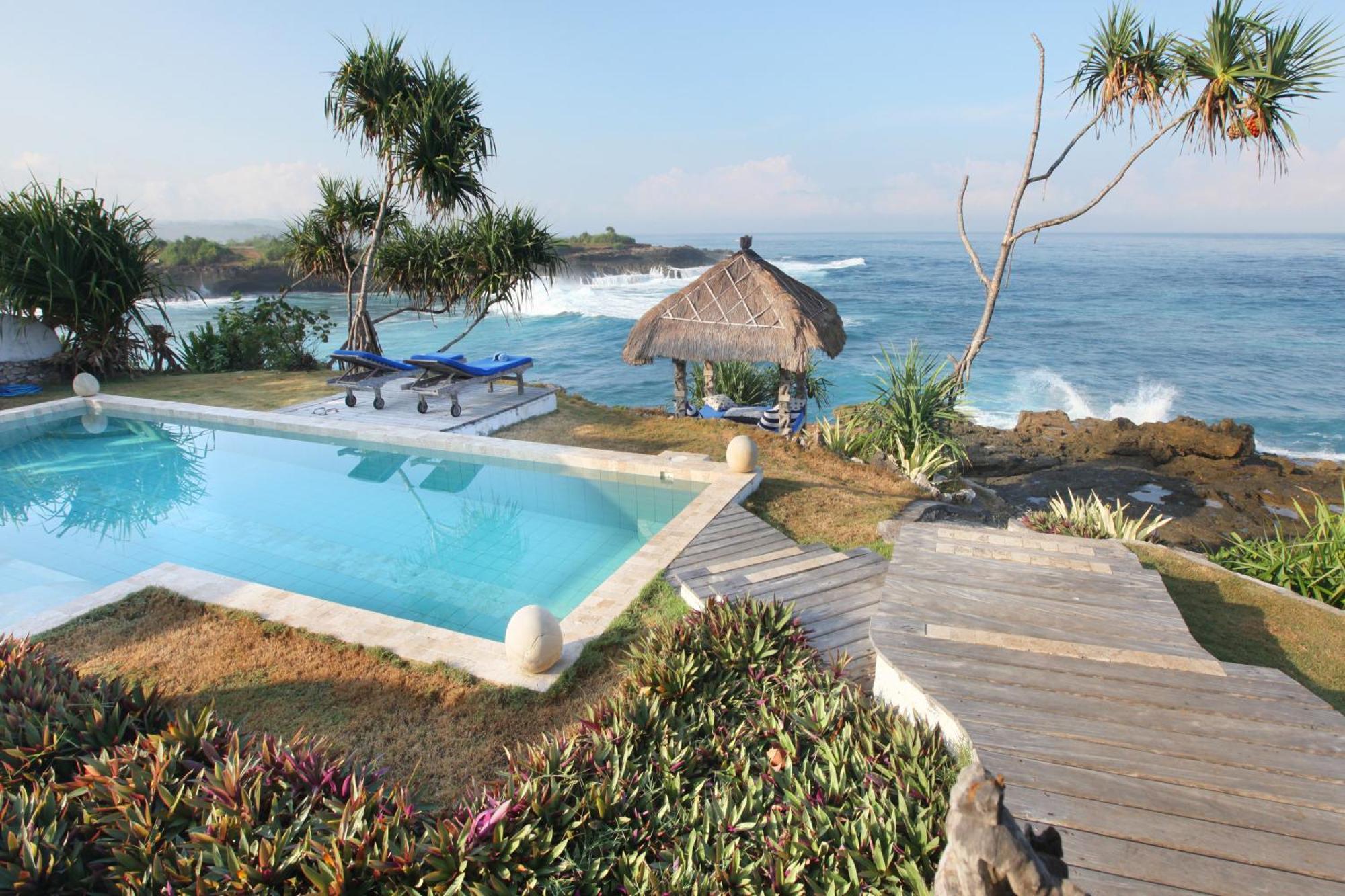 Villa Lumba Lumba - Oceanfront & Spectacular View! Nusa Lembongan  Ngoại thất bức ảnh
